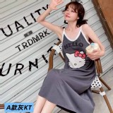 （台廠）卡通吊帶居家洋裝