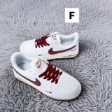 (原單)AF1空軍一號雙鈎白淺灰ins低幫運動板鞋