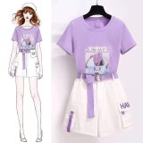 時尚元氣少女兩件式套裝