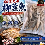加拿大-鮮美爆蛋柳葉魚1000g/包（包冰率30%)