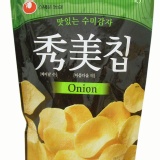 韓國農心秀美洋芋片85g★韓國超商超市雜貨店平民餅乾喔（大包）