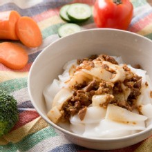 栗園米食客家風味粄條(經典台灣肉燥)