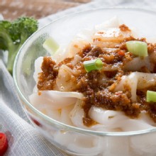栗園米食客家風味粄條(干貝XO醬)