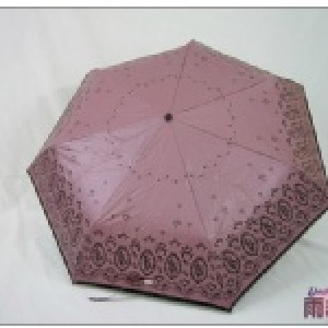 【雨傘王】《巴洛克蕾絲》☆ 華麗時尚-蕾絲梅紅 ☆ 今年夏天最受歡迎的防曬好傘