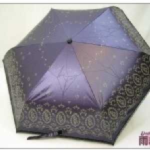 【雨傘王】《巴洛克蕾絲》☆ 華麗時尚-蕾絲深紫色 ☆ 今年夏天最受歡迎的防曬好傘
