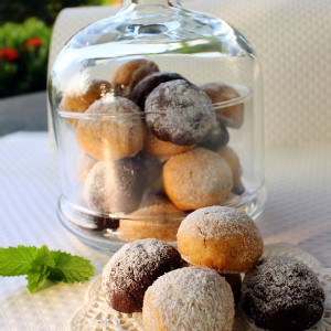 希臘雪球(香草&巧克力) /手工餅乾/蛋奶素/夾鍊袋裝