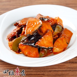 四維素食-糖醋魚片