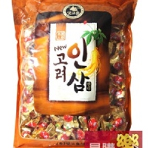 韓國 人蔘糖GINSENG CANDY＊量販包700g