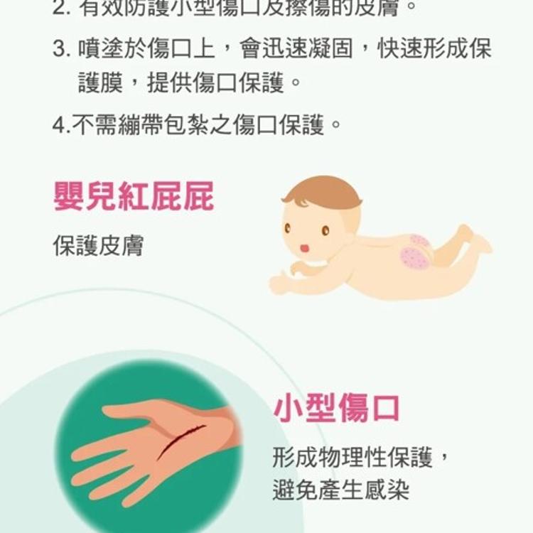 【DOHO】寶貝噴皮膚噴劑 75ml (液態繃帶 皮膚噴劑 嬰兒紅屁屁)