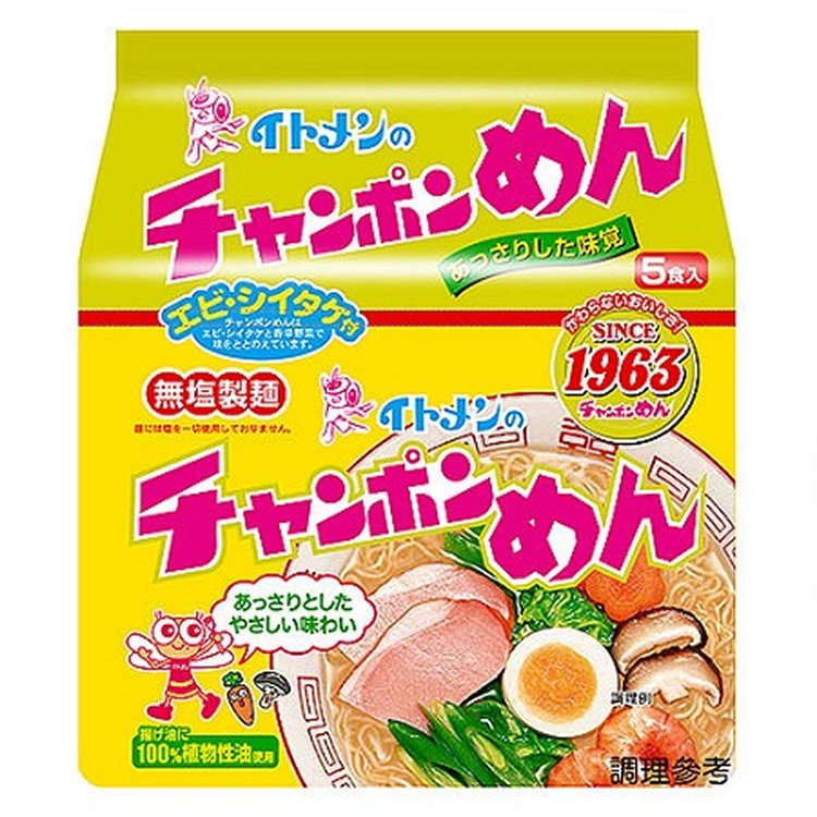 日本原裝 伊藤強棒拉麵 鮮蝦香菇味500公克/5入/袋 效期2018/10/18