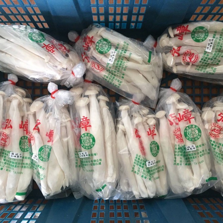 無毒-有機白精靈香菇200g/包