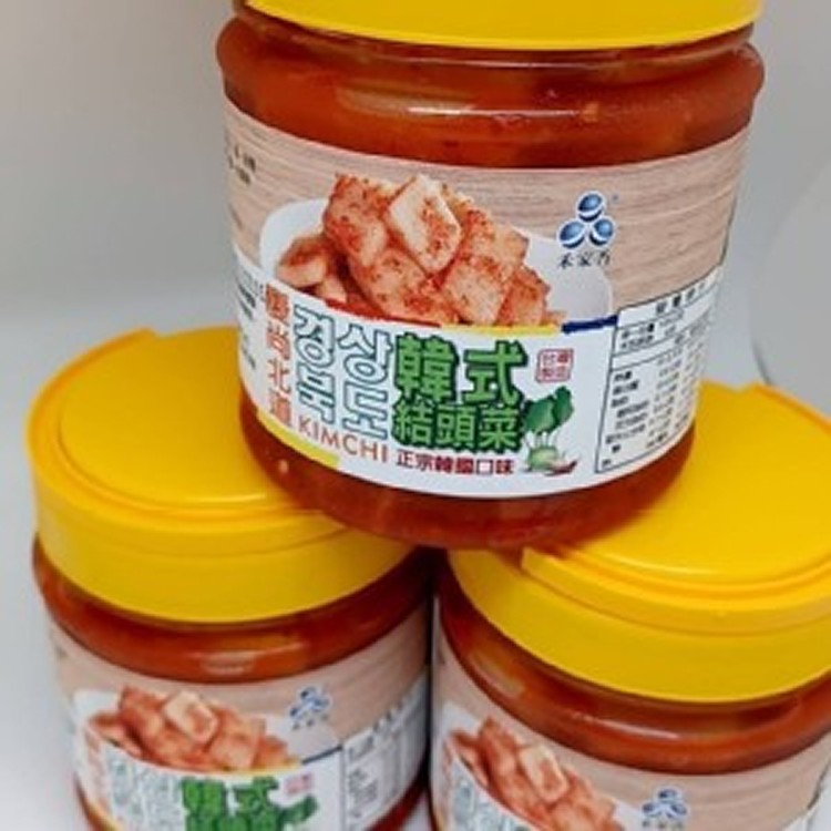 B：韓式結頭菜600g／罐