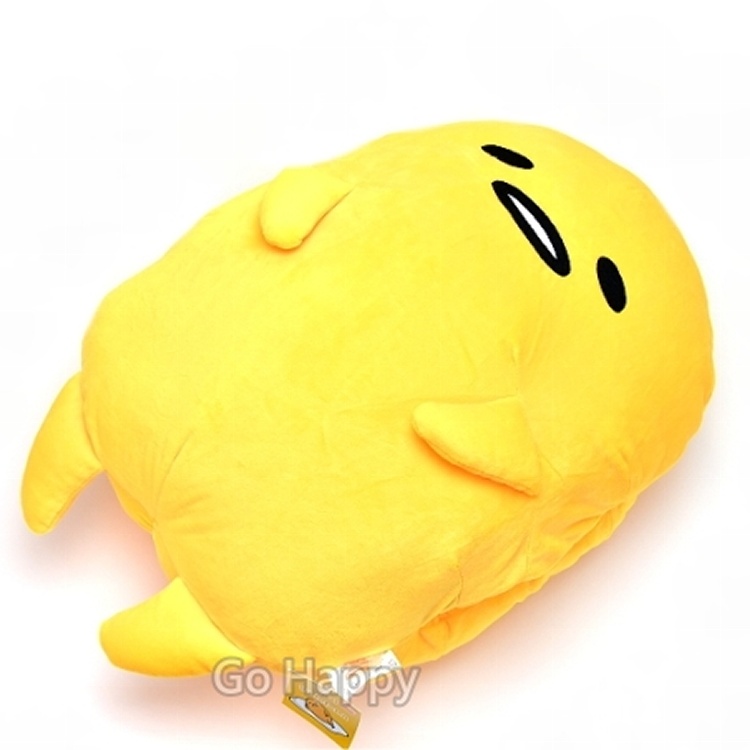 SANRIO【很累蛋黃哥】暖暖插手抱枕