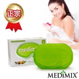 Medimix 印度綠寶石皇室藥草浴美肌皂125g - 淺綠