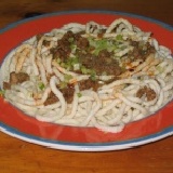 [麵非麵]超好吃手工純鱈魚麵(乾的) 新品上市,沒吃過的你一定要試試!保證你會喜歡~~