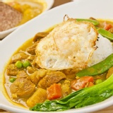 素食咖哩飯 特價：$129