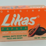 【二個特惠價】女人我最大推薦香皂Likas木瓜酵素嫩白香皂