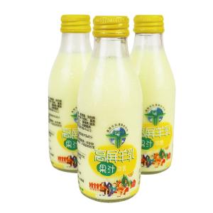 【高屏羊乳】6大認證SGS玻瓶果汁調味羊乳180ml