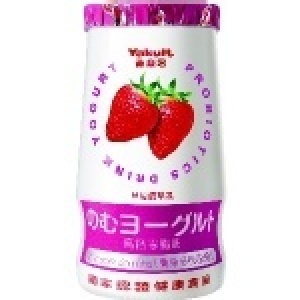 養樂多草莓高鈣優酪乳【8入】