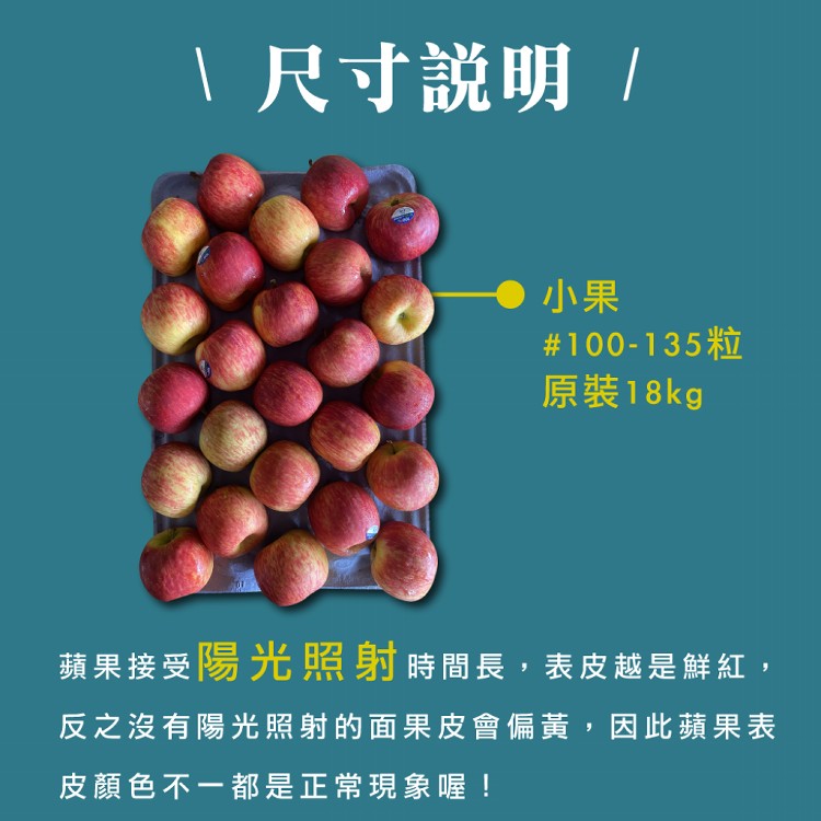 【水果狼】紐西蘭富士蘋果特大 原裝60-70顆 /18kg