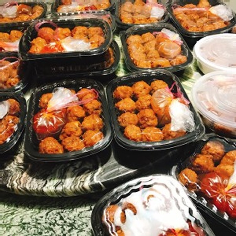 純肉獅子頭10入(附醬汁)