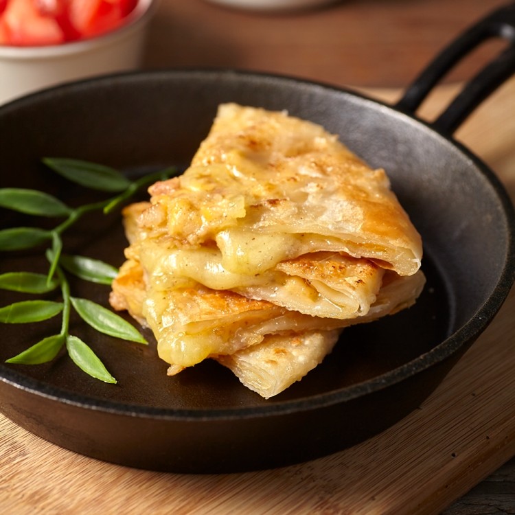 【紅豆食府】起司培根煎餅