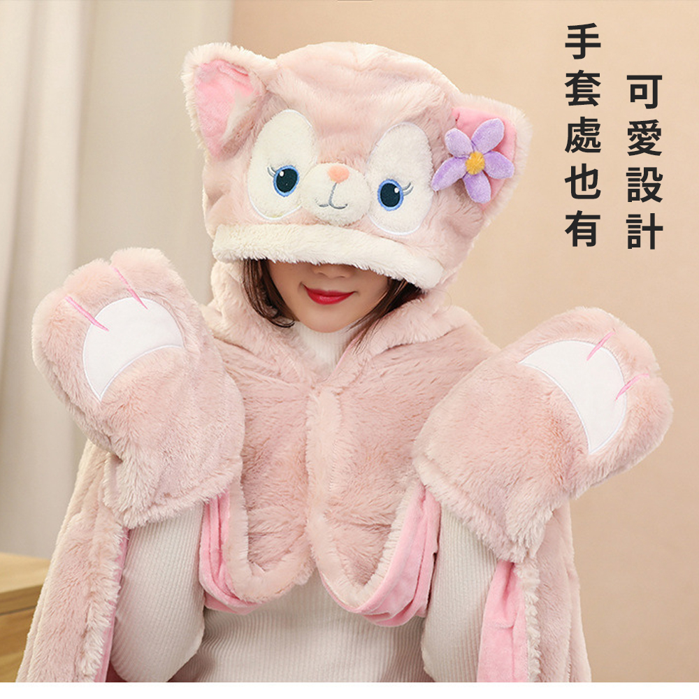 可愛設計，手套處也有。