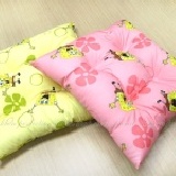 版授權 海綿寶寶 方型坐墊 胖胖椅墊40公分 台灣製造