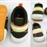 Esin日式簡約風寶寶軟底學步鞋-深綠色 試穿價~5折優惠價
