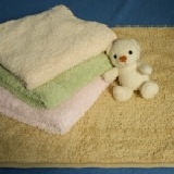 密絨柔膚巾30X30公分 意想不到的舒柔與吸水力，值得擁有。12/31前買2送1＝59元/條現省29元。