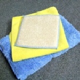 居家清潔試用包 7折特價廚房3寶勝過抹布10條(雙效油切布＋奇蹟布＋絨毛抹布)。