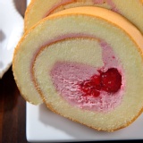 覆盆子純生乳霜捲