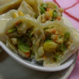 玉米四季豆豬肉水餃 特價：$60