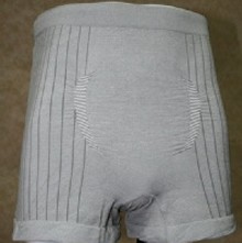 彈性竹炭男四角(L、XL)