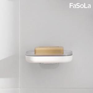 FaSoLa 免打孔浴室壁掛皂盒 單格款