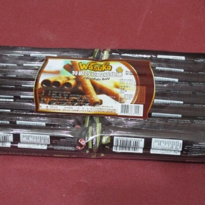 味覺爆漿wasuka特級巧克力威化捲 特價：$100