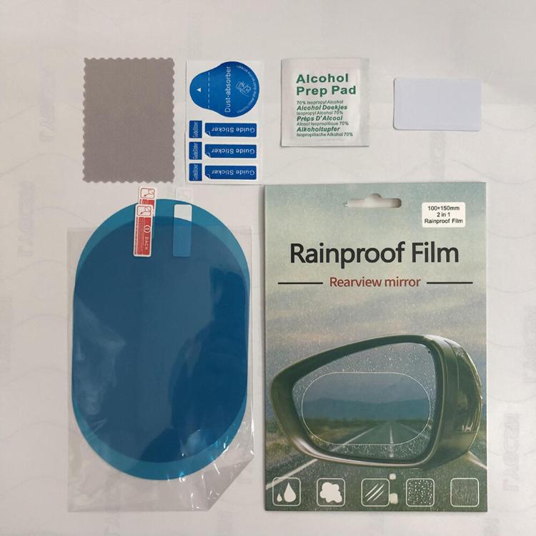 【CityStar】高透明度車用後照鏡防雨膜 9.5x13.5cm+17.5x20cm