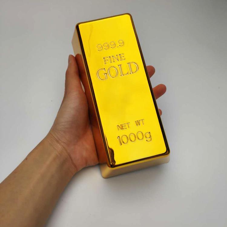 【金塊門檔】仿純金的趣味家居用品 檔門 防風 防關門