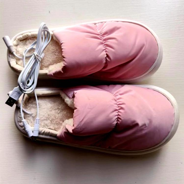 【USB插電發熱拖鞋】保暖腳底 溫熱持續 軟綿底室內鞋 居家 辦公室