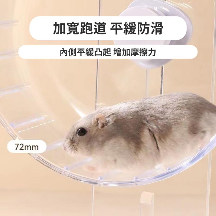 超靜音【鼠鼠透明跑跑輪】