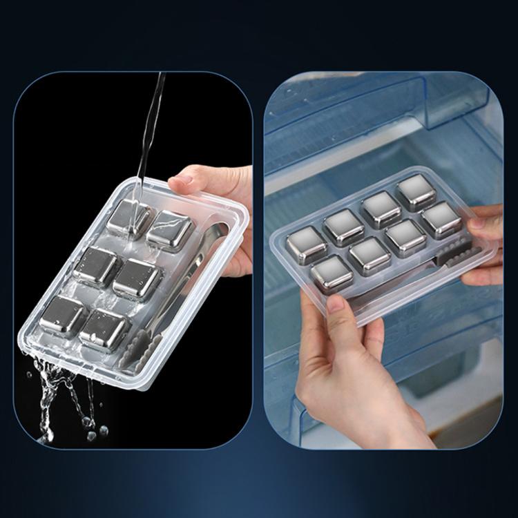 頂級316【不鏽鋼冰塊】環保節能 一組4顆 附收納盒