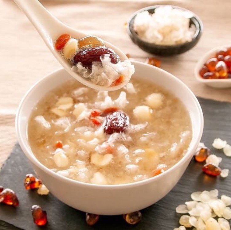 (全素)貴妃養顏秘密桃膠雪燕羹