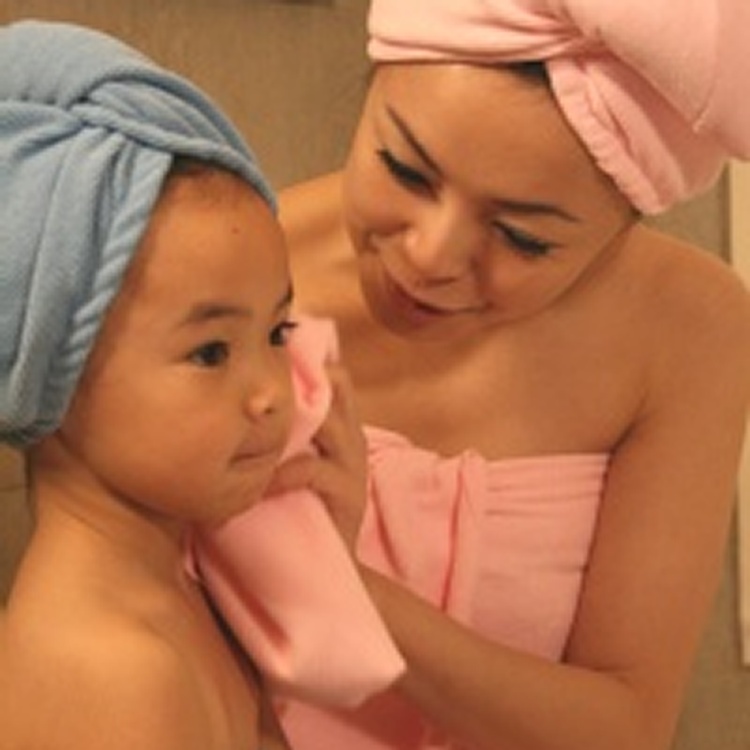 印度阿珊快乾浴帽