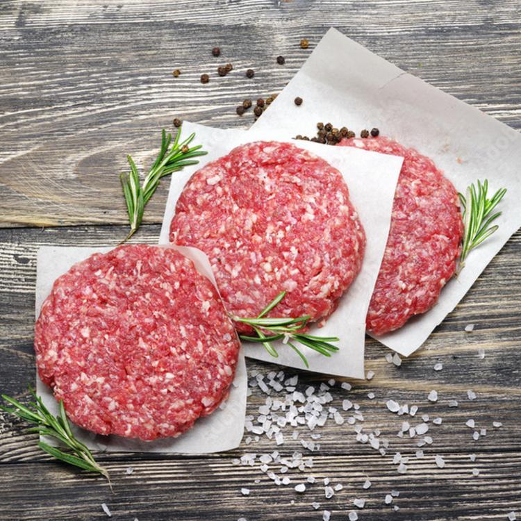 【好神】紐西蘭草飼牛漢堡排 150g｜純牛肉無添加 煎烤氣炸都適合