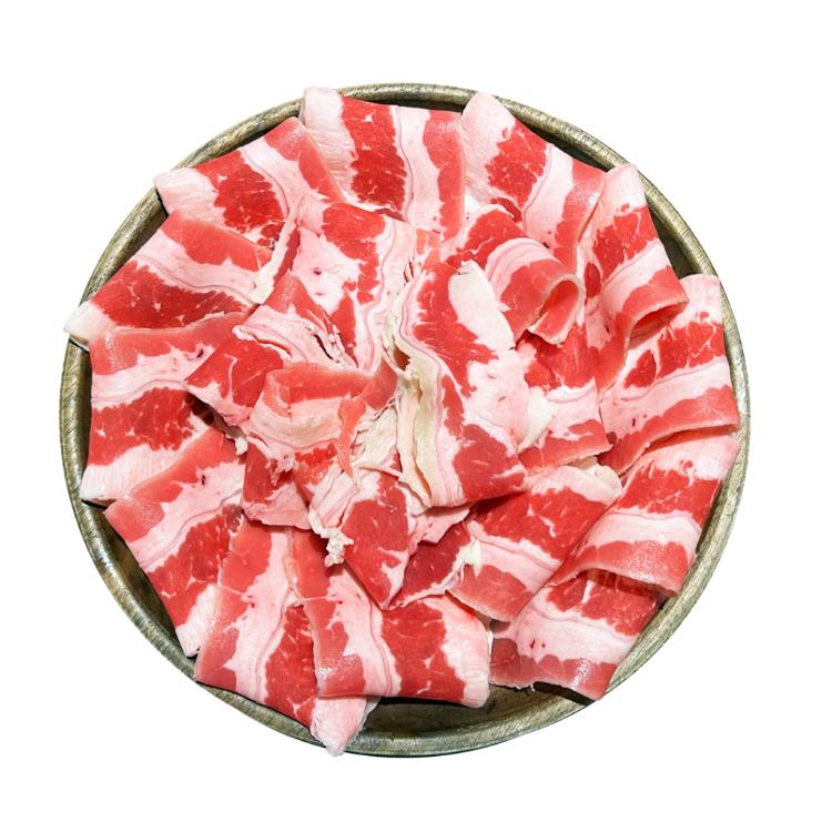 美國牛胸腹火鍋肉片｜1kg/包