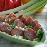 高梁酒香腸，酒香四溢，全系列不加防腐劑 配合Ally的家促銷，每包140元