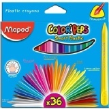 【36色入】(預購)安全無毒不沾手蠟筆