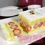 草莓卡士達蛋糕