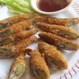 黃金柳葉魚-日本料理食材-95%以上都有飽滿的卵! 訂購量: 最少10隻/包，配合促銷5元/隻，11/3-12/5 特價：$5