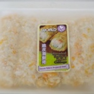 高麗菜海鮮卷，這是到目前我吃過有最實在的料的海鮮卷了!!